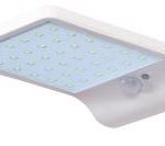 Lampara LED Solar Exterior PIR Sensor SSS-02-WH