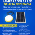 Lampara solar LED