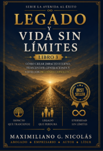 Trilogía La Avenida al Éxito | Libro 3 | Legado y Vida Sin Límites | eBook | Edición en Español | Propósito, liderazgo, riqueza generacional, visión e impacto duradero